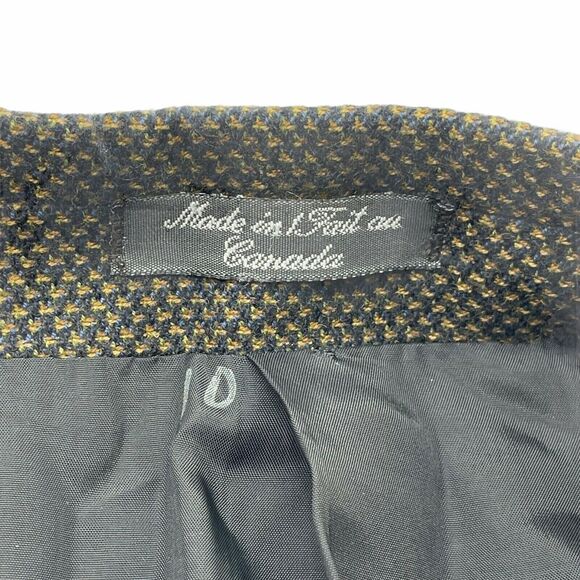 Vtg Loro Piana Cashmere Arnold Brant Sport Coat Mens 44L Brown Three Button - Picture 7 of 12